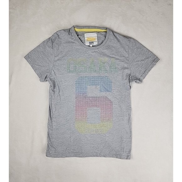 Vintage Super Dry Mens Premium Orange Label Osaka Six T-Shirt Size XL - Picture 1 of 5